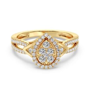 Pear Shaped Engagement Ring