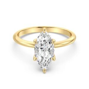Marquise Solitaire Ring