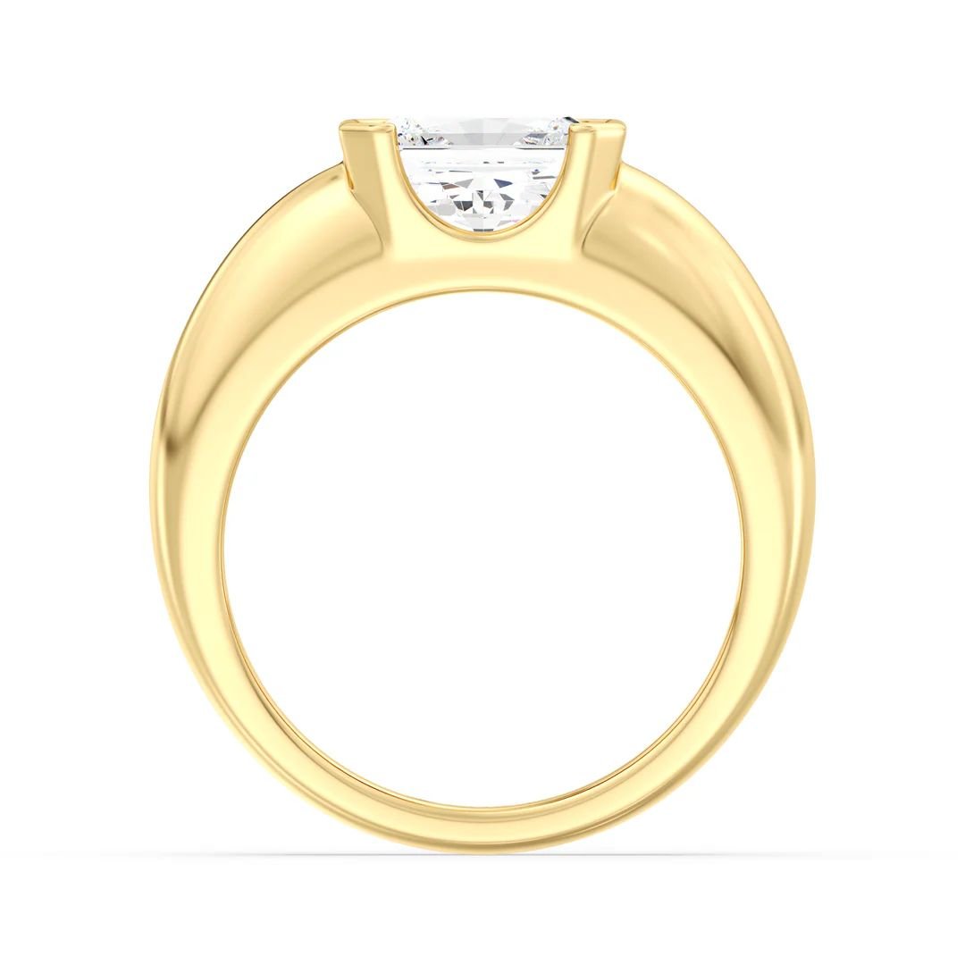 Radiant Solitaire Ring - Image 2