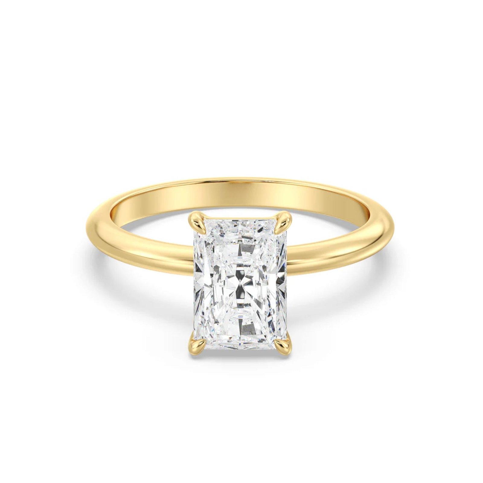 Radiant Solitaire Ring