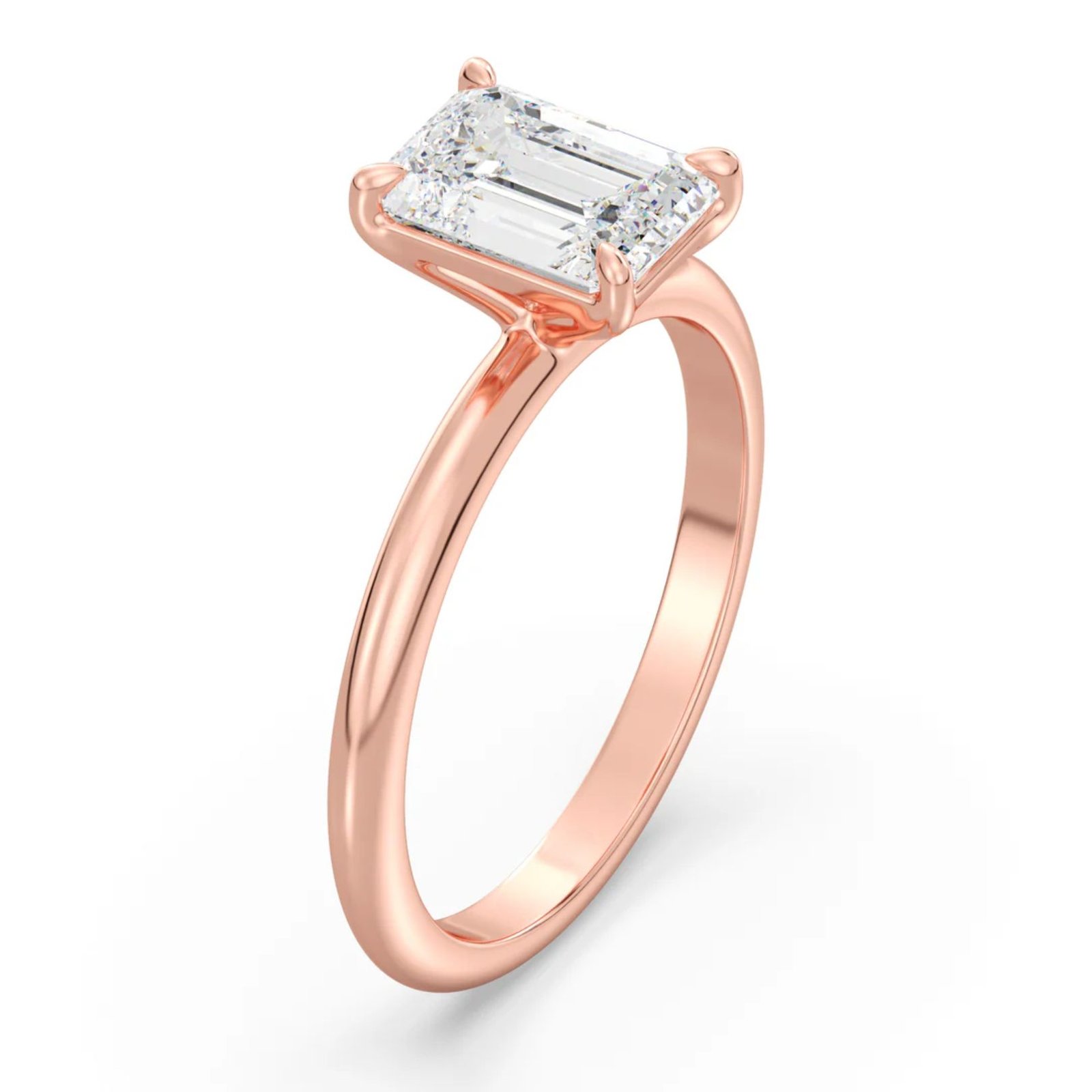 Emerald Solitaire Ring - Image 10