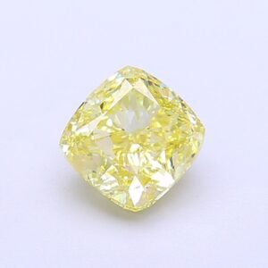 Cushion 1.22ct VVS2 Fancy Light Yellow Lab Grown Diamond