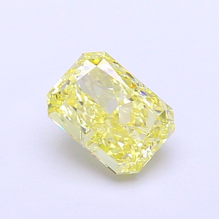 Radiant 1.18ct VS1 Fancy Intense Yellow Lab Grown Diamond