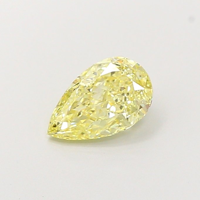 Pear 1.32ct VVS2 Fancy Light Yellow Lab Grown Diamond