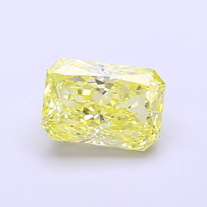 Radiant 1.19ct VS1 Fancy Intense Yellow Lab Grown Diamond