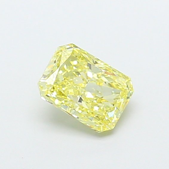 Radiant 1.53ct VS1 Fancy Intense Yellow Lab Grown Diamond