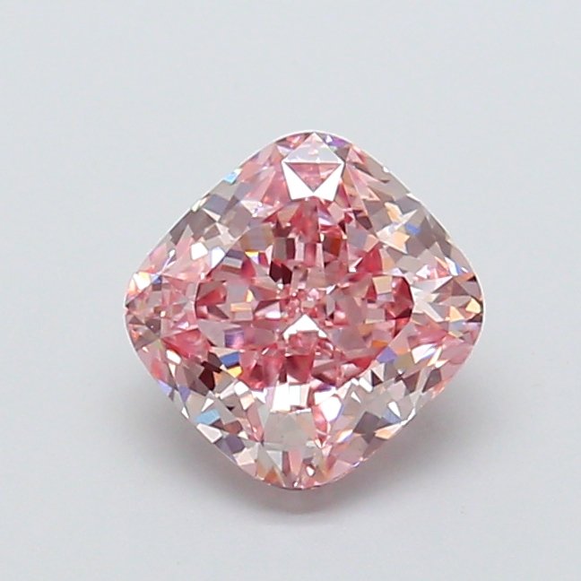 Cushion 2.03ct VS1 Fancy Intense Pink Lab Grown Diamond