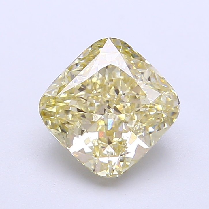 Cushion 2.01ct VS2 Yellow Lab Grown Diamond