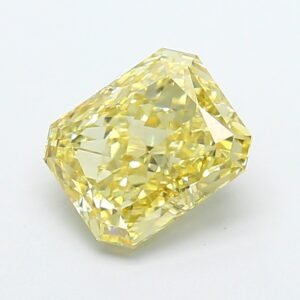 Radiant 2.09ct VS1 Fancy Light Yellow Lab Grown Diamond
