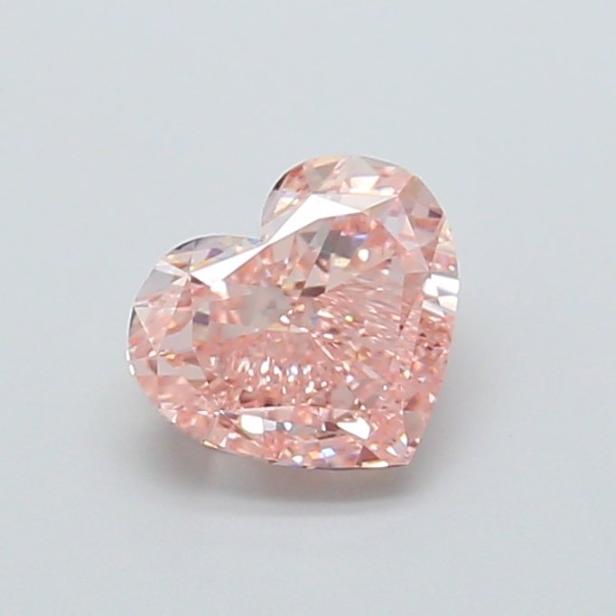 Heart 2.02ct VS2 Fancy Intense Pink Lab Grown Diamond