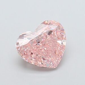Heart 2.03ct VVS2 Fancy Light Pink Lab Grown Diamond