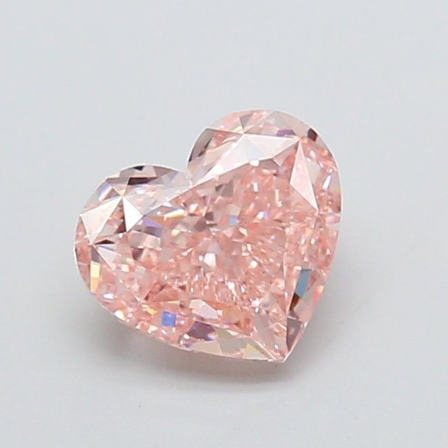 Heart 2.03ct VVS2 Fancy Intense Brownish Pink Lab Grown Diamond