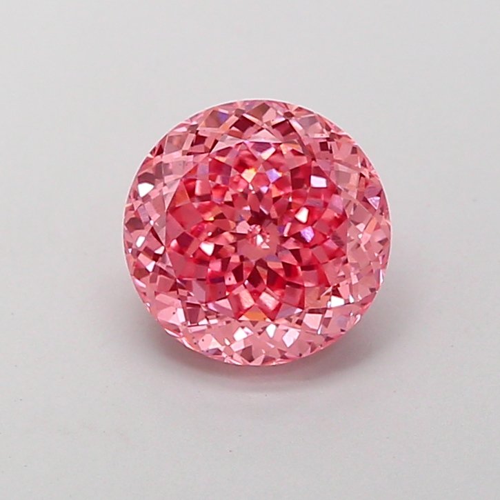 Portuguese 1.7ct VS2 Fancy Vivid Pink Lab Grown Diamond
