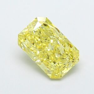 Radiant 2.29ct VS2 Fancy Intense Yellow Lab Grown Diamond
