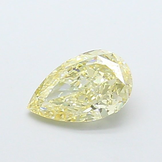 Pear 1.02ct VVS2 Fancy Light Yellow Lab Grown Diamond
