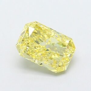 Radiant 1.08ct VS1 Fancy Light Yellow Lab Grown Diamond