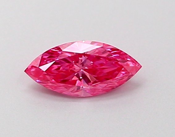 MARQUISE 0.19ct VS1 FANCY VIVID PINK Lab Grown Diamond