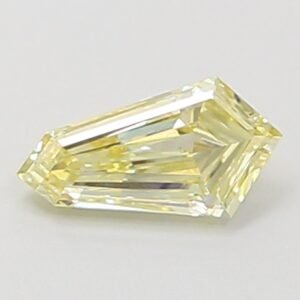SHIELD 0.23ct VS1 FANCY VIVID Yellow Lab Grown Diamond