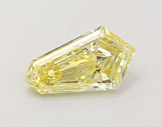 SHIELD 0.28ct VS1 FANCY VIVID Yellow Lab Grown Diamond