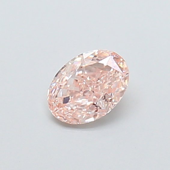 OVAL 0.55ct VS1 FANCY VIVID PINK Lab Grown Diamond