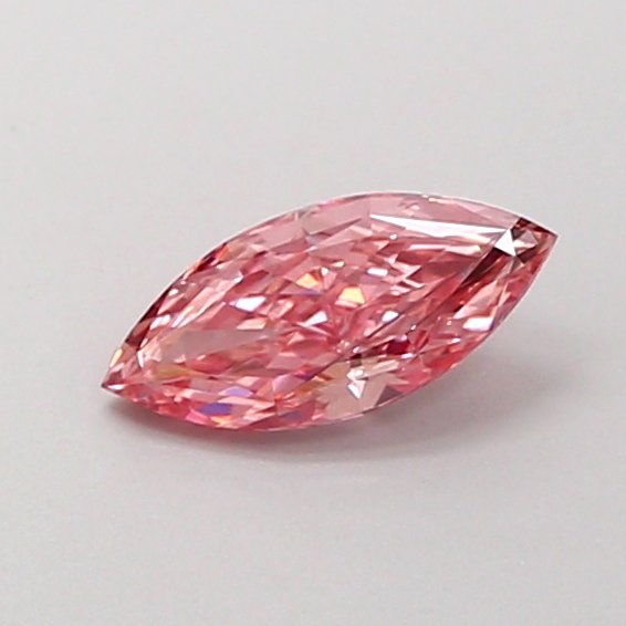 MARQUISE 0.50ct VS1 FANCY VIVID PINK Lab Grown Diamond