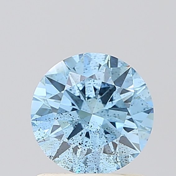 0.90 ct Round BLUE SI2 IGI Certified Lab Grown Diamond