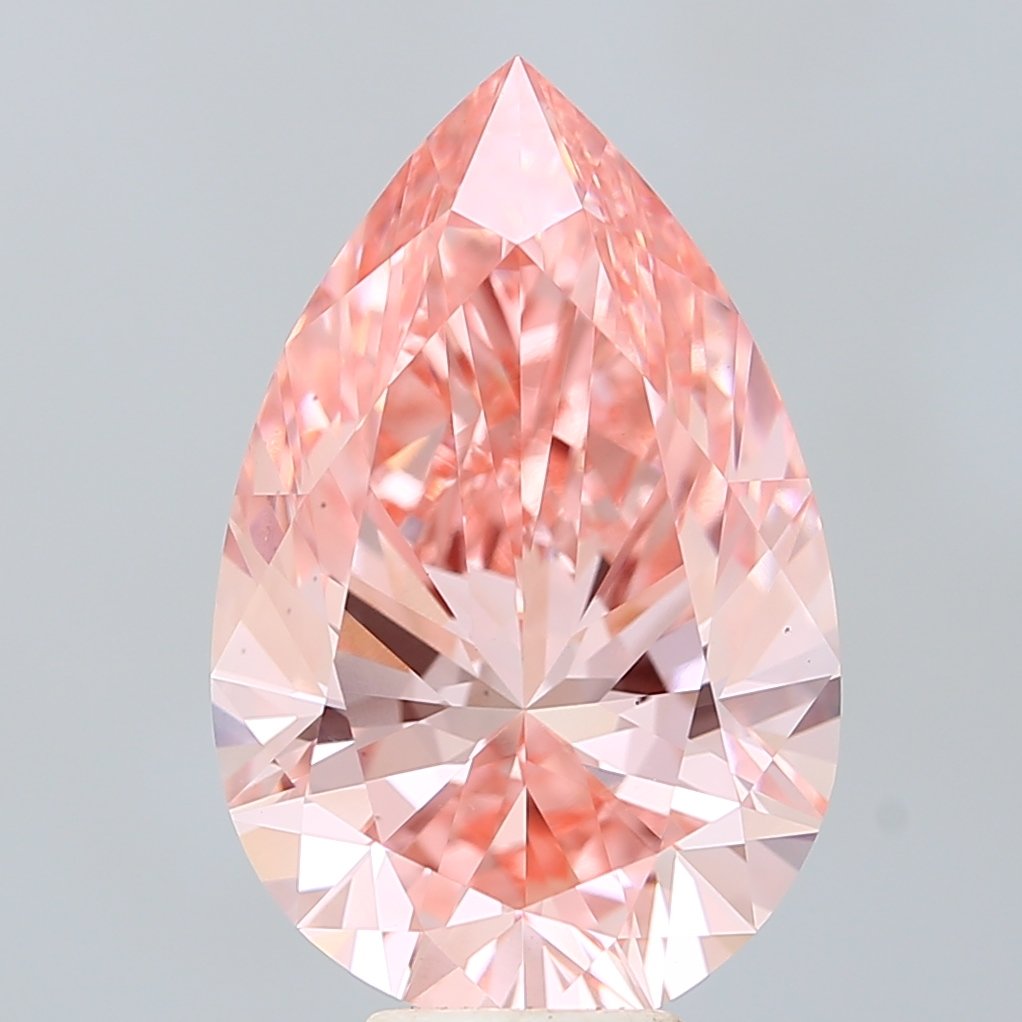 8.02 ct Pear PINK VS1 IGI Certified Lab Grown Diamond