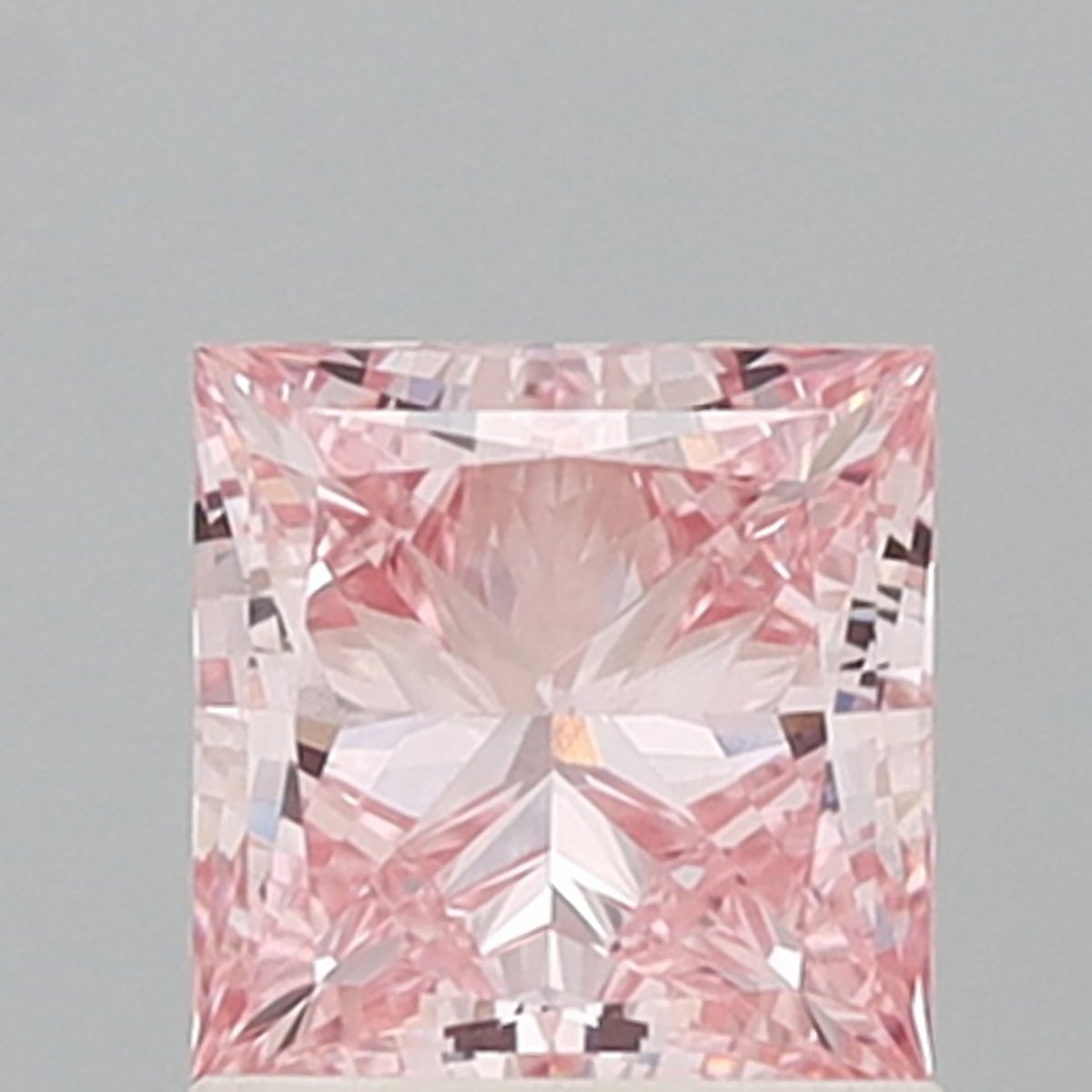 1.21 ct Princess PINK VS1 IGI Certified Lab Grown Diamond
