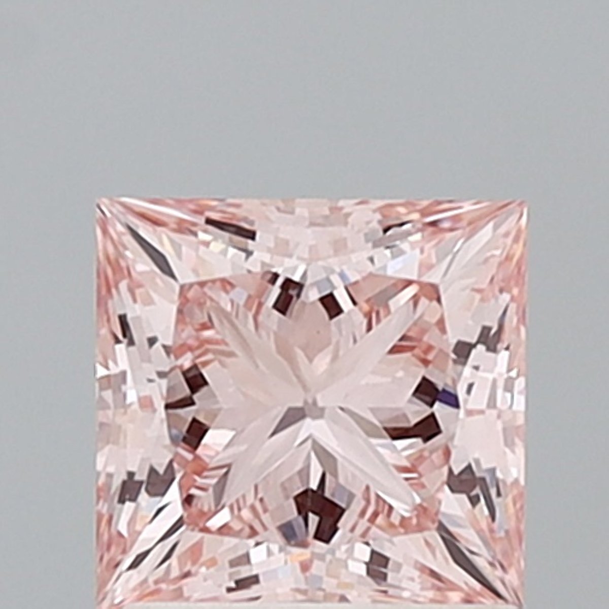 1.45 ct Princess PINK VS1 IGI Certified Lab Grown Diamond