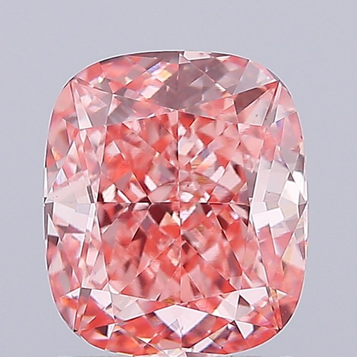 1.87 ct Cushion Pink VS1 IGI Certified Lab Grown Diamond