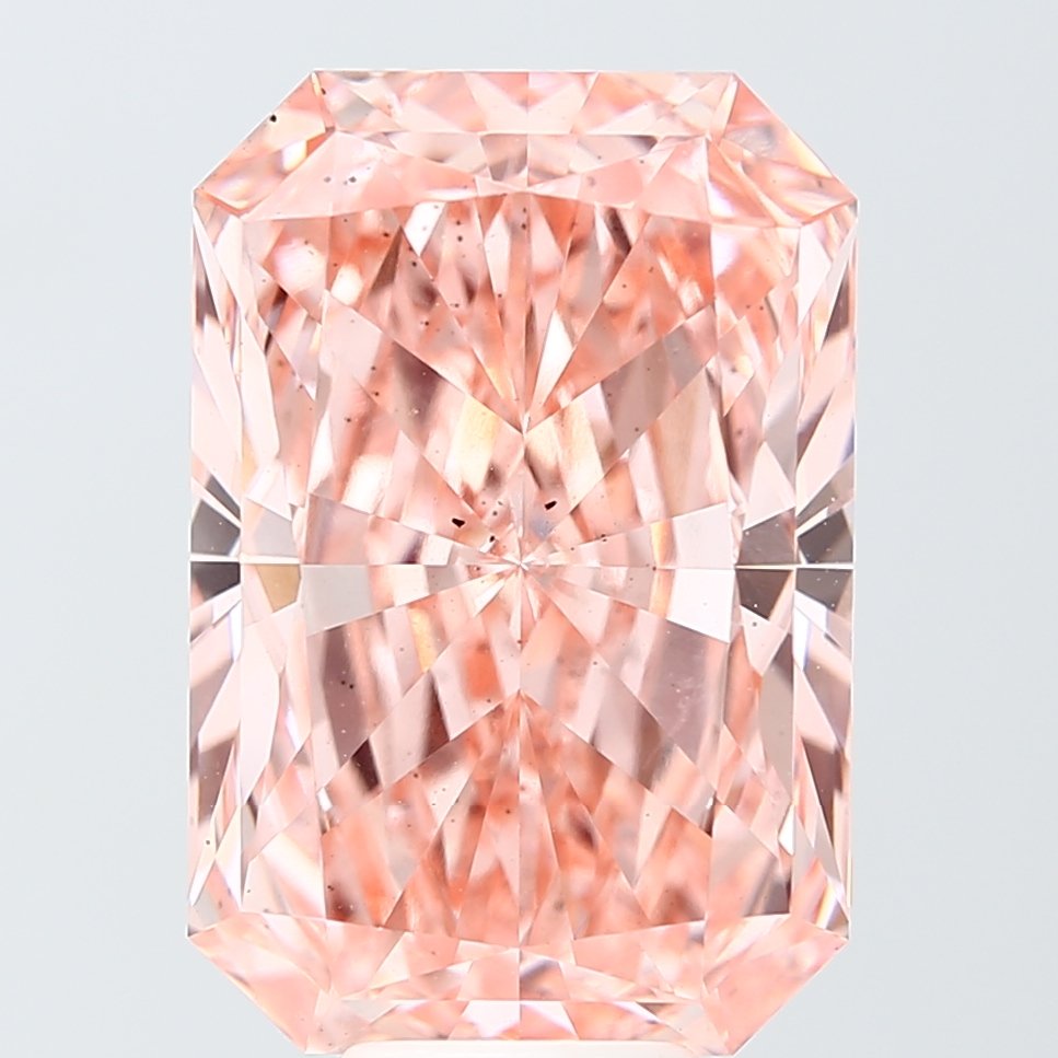 10.02 ct Radiant PINK VS2 IGI Certified Lab Grown Diamond