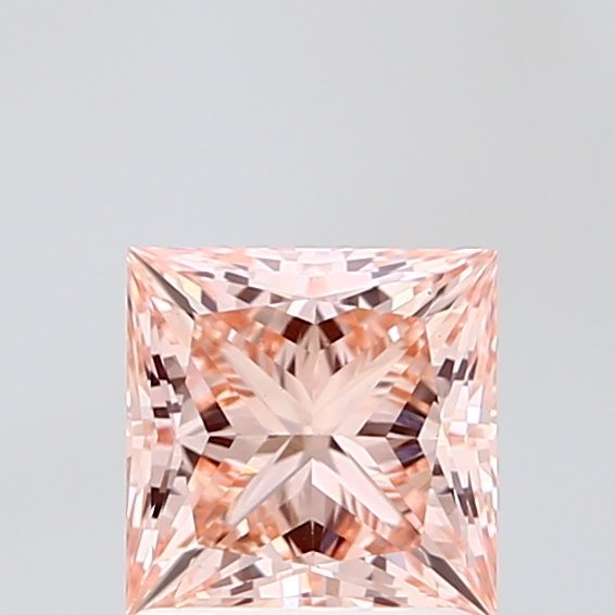 1.43 ct Princess PINK VS1 IGI Certified Lab Grown Diamond