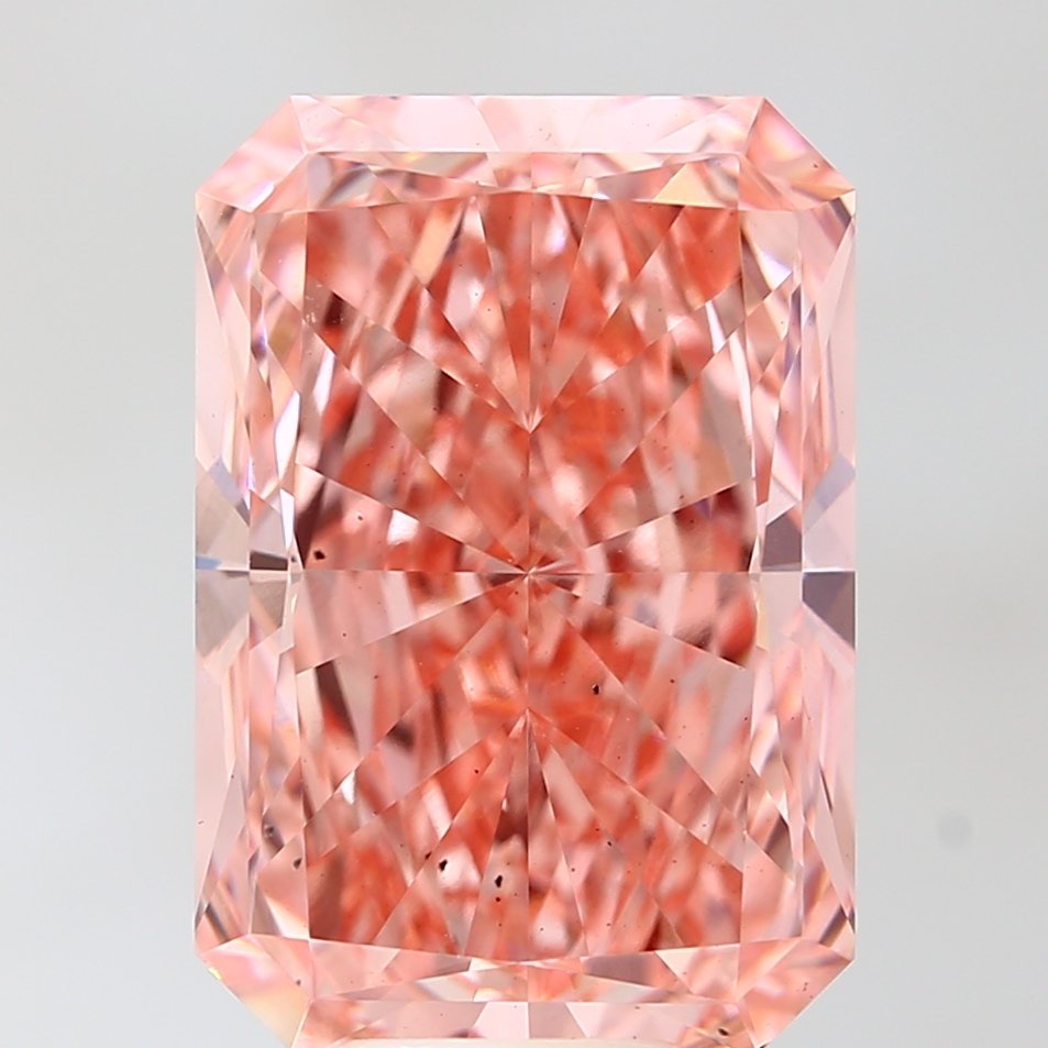 10.01 ct Radiant PINK VS2 IGI Certified Lab Grown Diamond