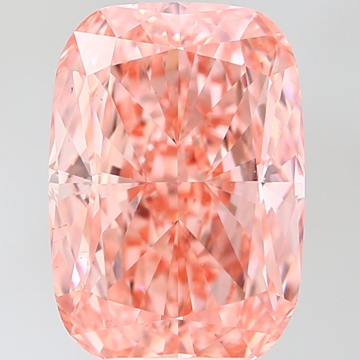 6.22 ct Cushion PINK VS1 IGI Certified Lab Grown Diamond
