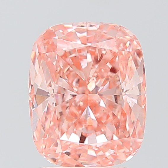 2.51 ct Cushion PINK SI1 IGI Certified Lab Grown Diamond
