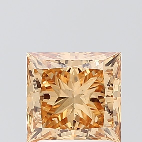 1.82 ct Princess YELLOW VS2 IGI Certified Lab Grown Diamond