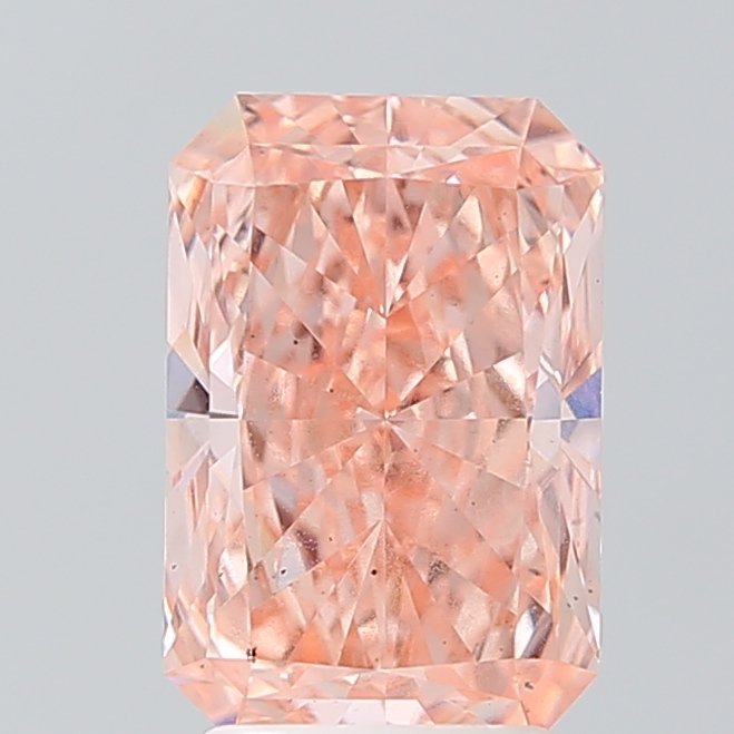 2.86 ct Radiant PINK VS2 IGI Certified Lab Grown Diamond