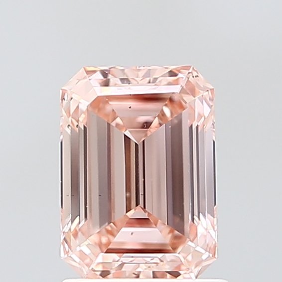 1.50 ct Emerald PINK VS2 IGI Certified Lab Grown Diamond