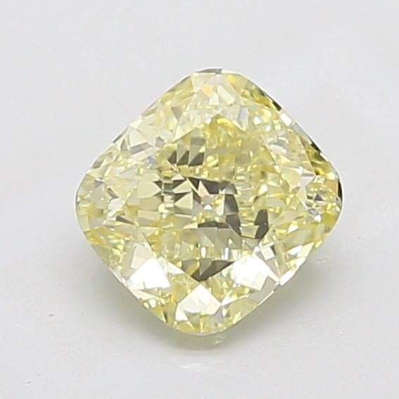 1.85 ct Cushion Yellow VVS2 IGI Certified Lab Grown Diamond
