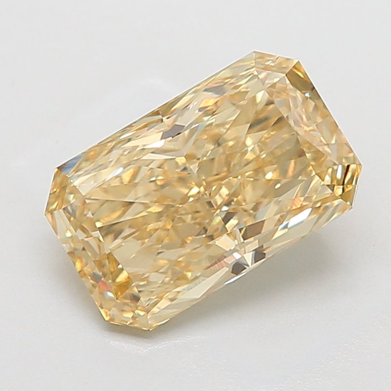 5.00 ct Radiant Yellow VVS2 IGI Certified Lab Grown Diamond