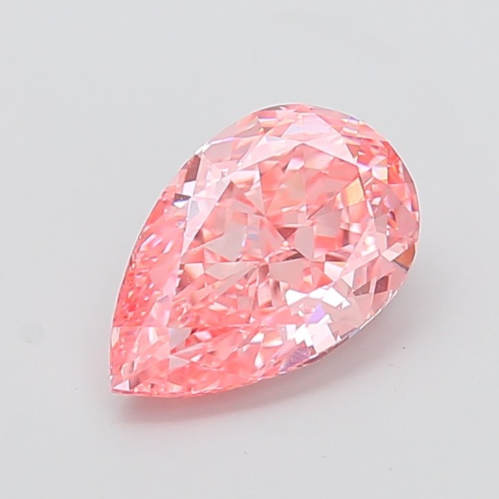 3.00 ct Pear Pink VVS2 IGI Certified Lab Grown Diamond