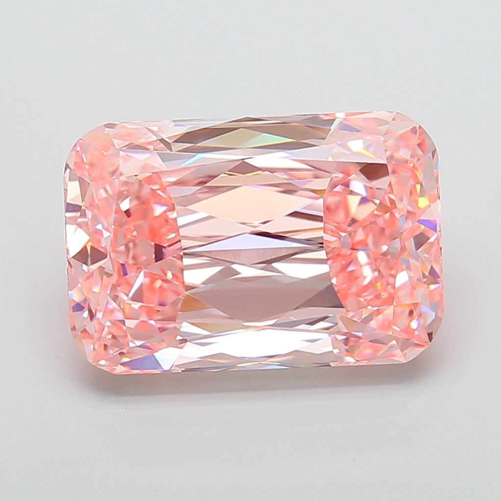 15.04 ct Cushion Pink VVS2 IGI Certified Lab Grown Diamond
