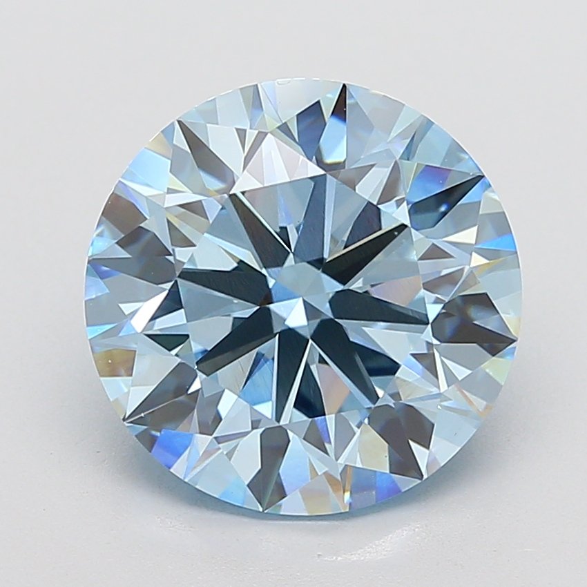8.55 ct Radiant Blue VVS2 IGI Certified Lab Grown Diamond