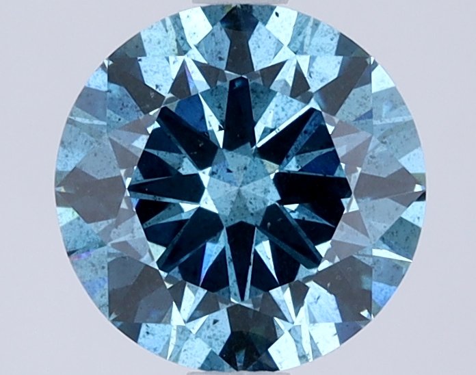 1.51 ct Round BLUE SI2 IGI Certified Lab Grown Diamond