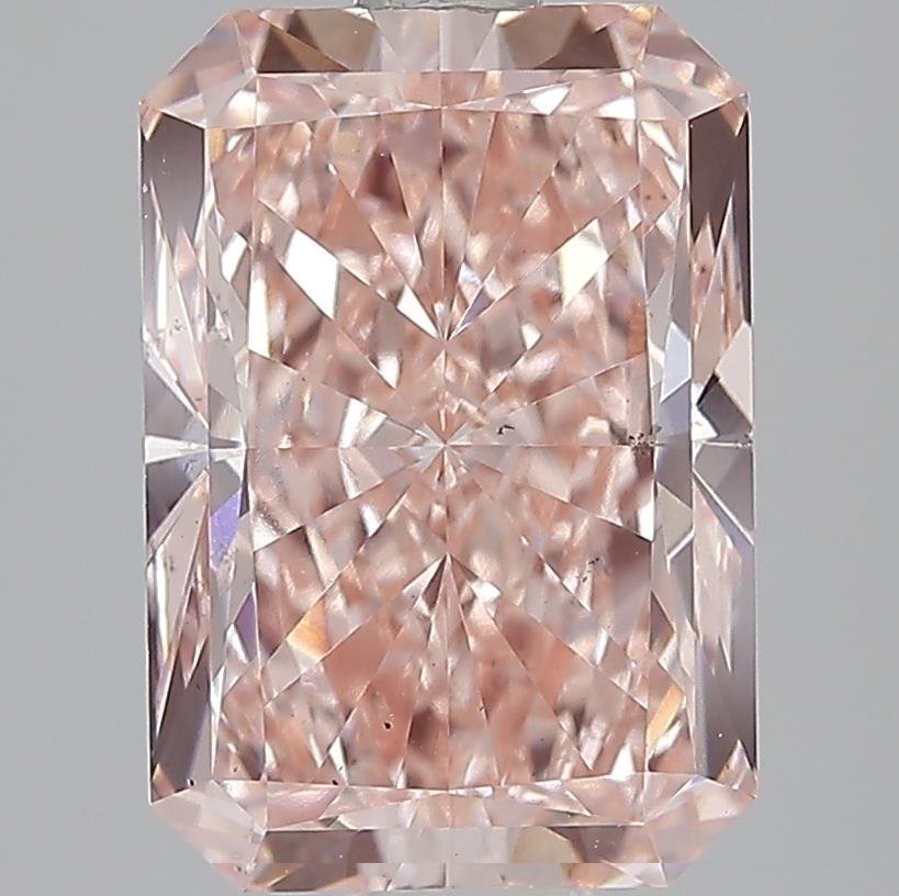 3.51 ct Radiant PINK VS2 IGI Certified Lab Grown Diamond
