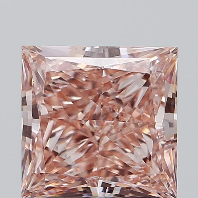 2.41 ct Princess PINK VS1 IGI Certified Lab Grown Diamond
