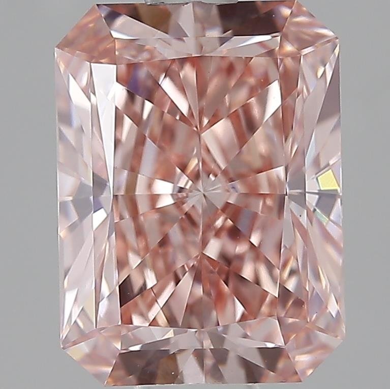 2.49 ct Radiant PINK VS2 IGI Certified Lab Grown Diamond