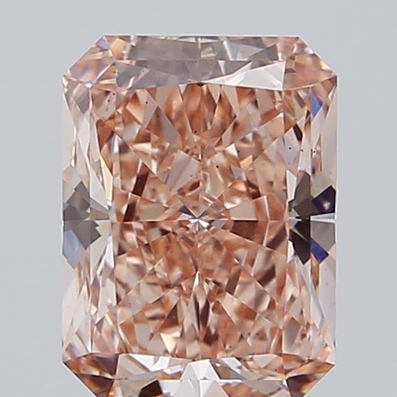 3.50 ct Radiant PINK VS2 IGI Certified Lab Grown Diamond