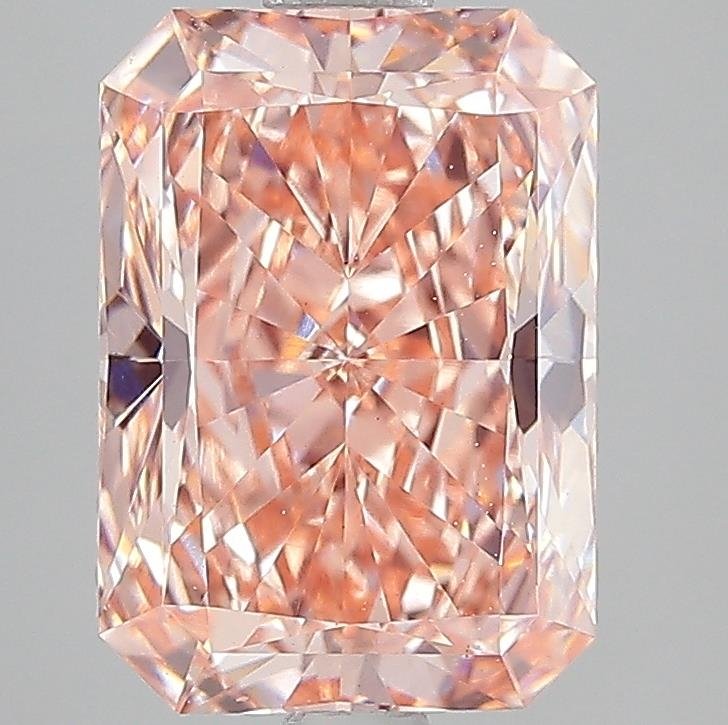 2.84 ct Radiant PINK VS1 IGI Certified Lab Grown Diamond