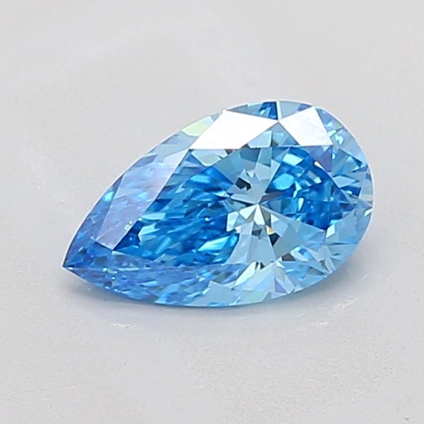0.81 ct Pear Blue SI1 IGI Certified Lab Grown Diamond